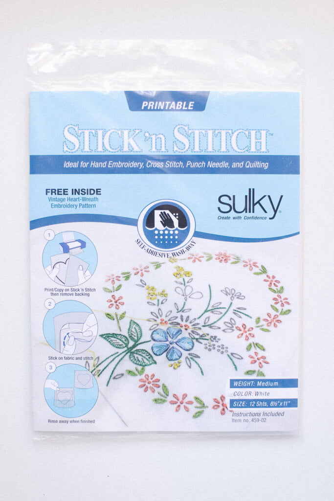 Printable, Water-Soluble Sulky Fabri-Solvy – Seed Stitch Studio